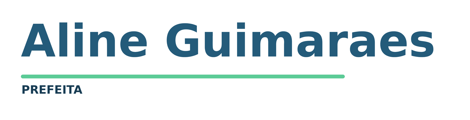 Logo de Aline Guimarães