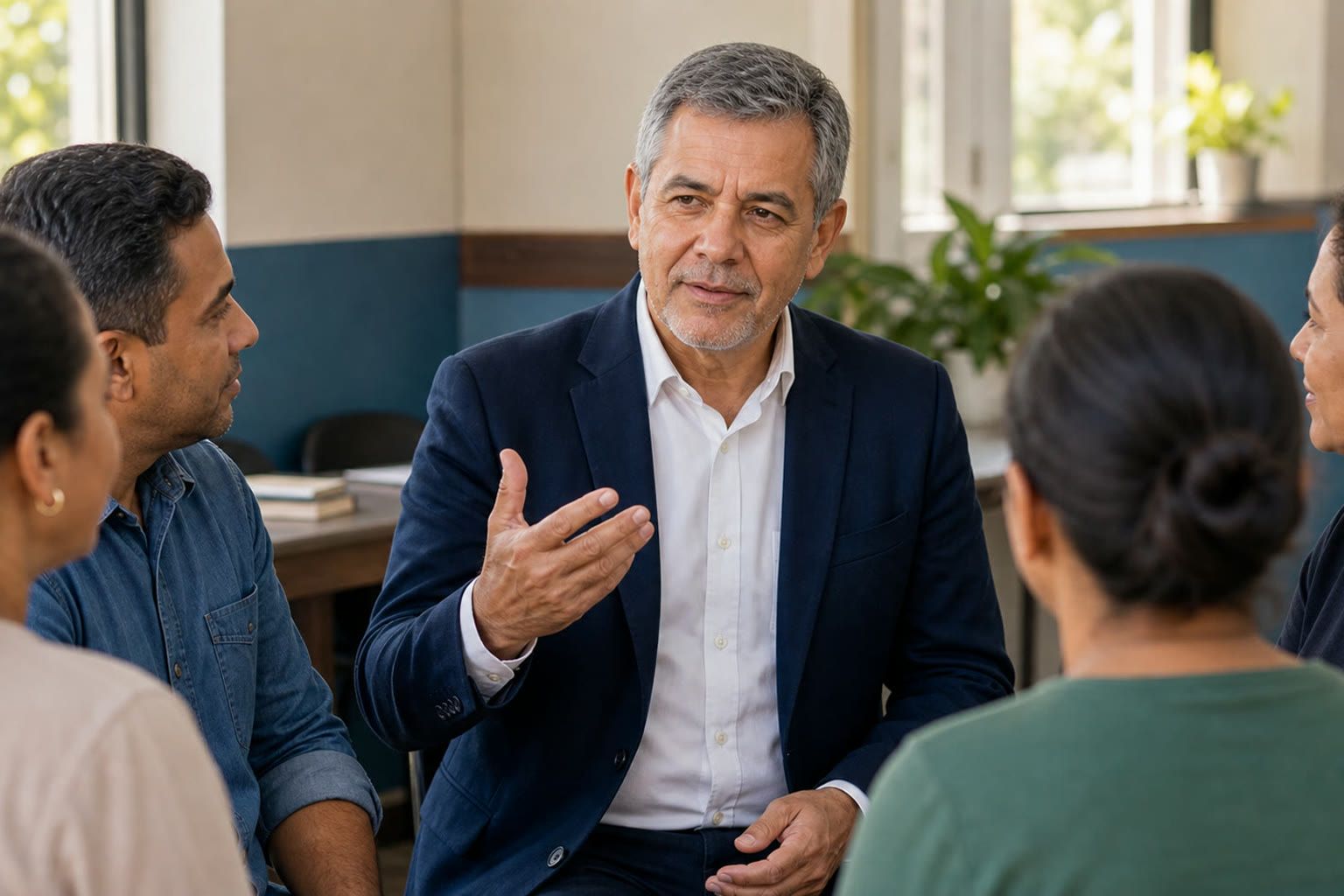 Convite para conversa com lideranças