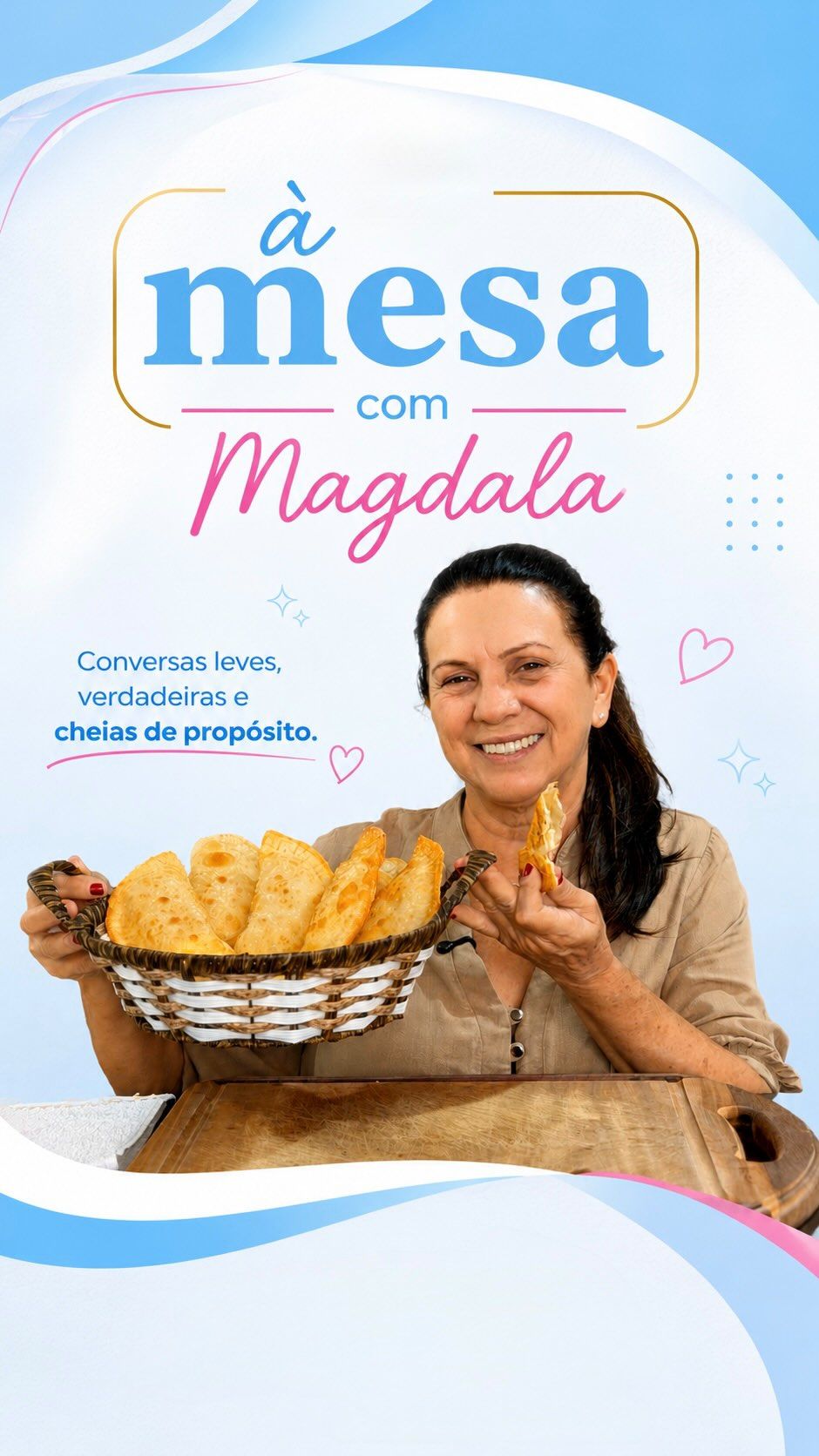 Às vezes, uma boa conversa acontece onde menos se espera.