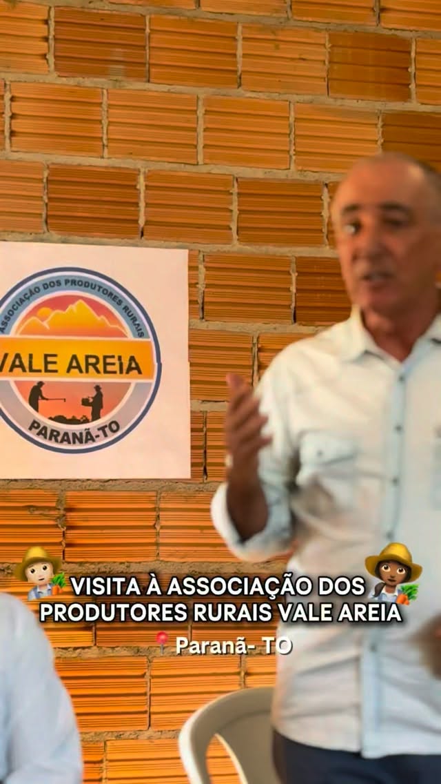 Imagem de Fiquei impressionado com a força do cooperativismo da Associação dos Produtores Rurais Vale Areia, em Paranã-T