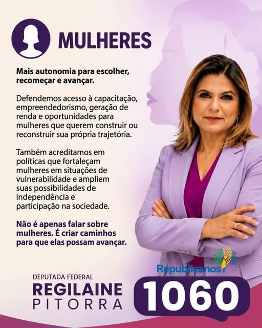 Mulher não precisa que decidam por ela.