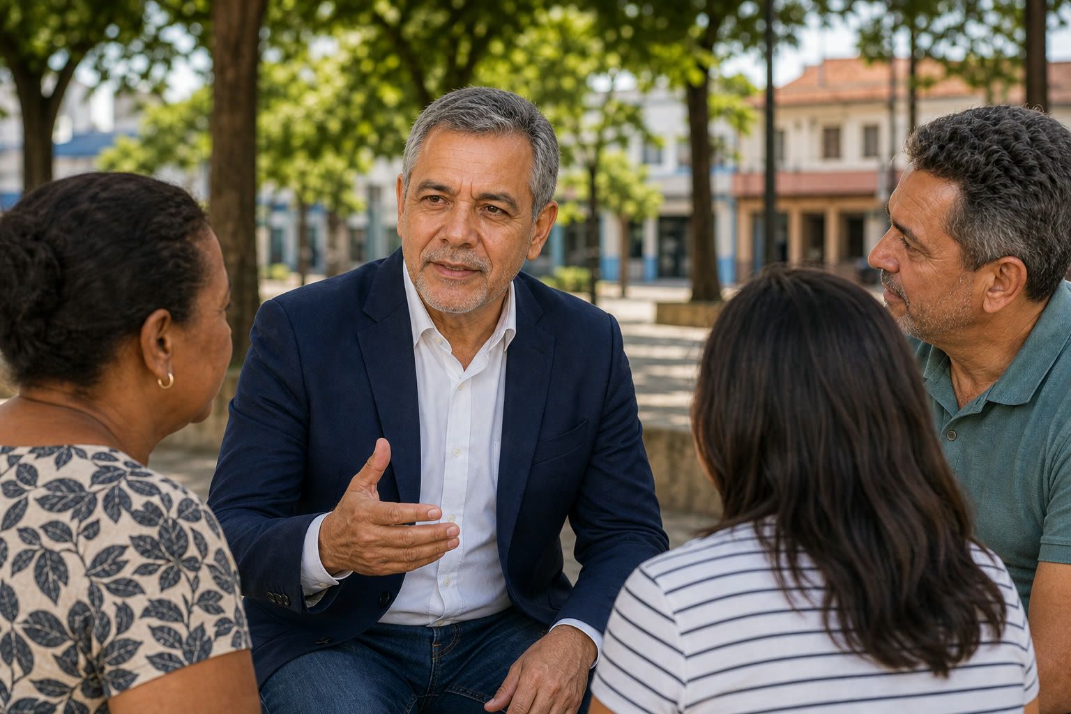 Presença nos bairros com escuta de verdade