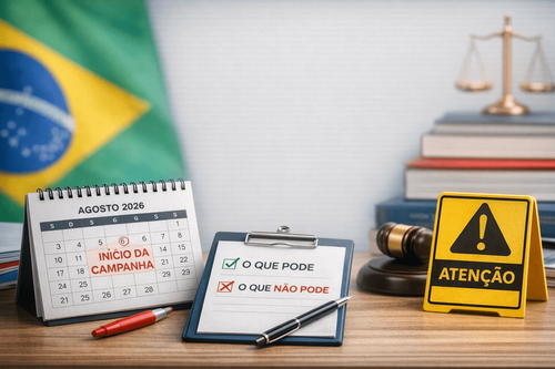 Início da campanha eleitoral 2026 e regras da pré-campanha: o que pode e o que não pode antes de 16 de agosto